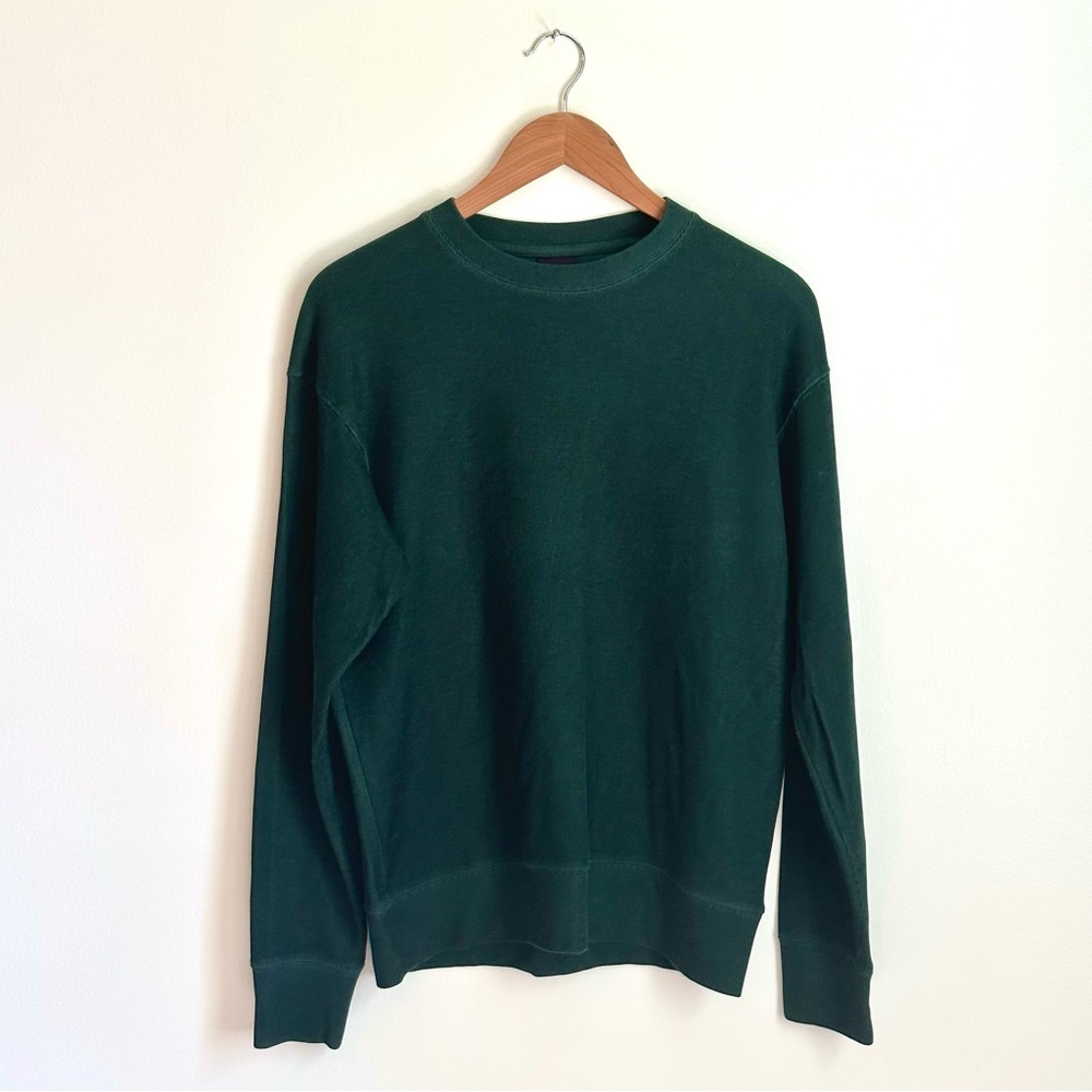 H&M Premium Crewneck Sweater, Dark Green